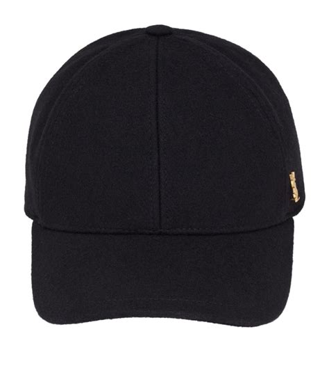 saint laurent BLACK WOOL CAP available on .